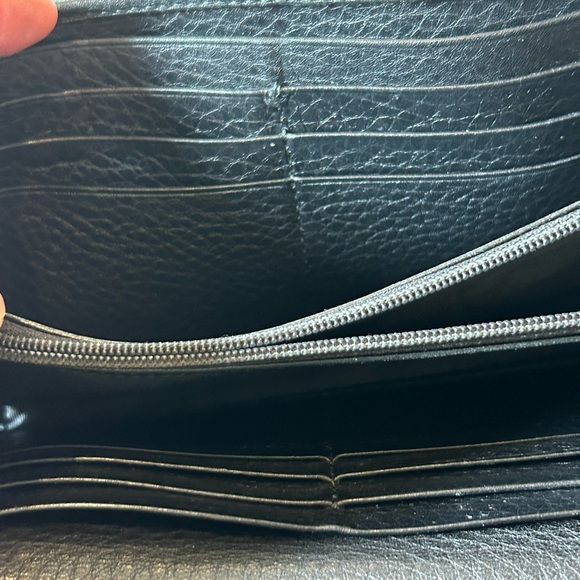 Gucci Black Leather GG Logo SOHO Continental Wallet - Soft, supple Leather - Picture 11 of 13